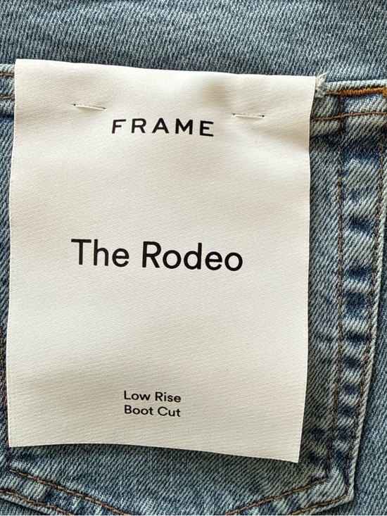 Frame Denim The Rodeo Low Rise Boot Cut - Picture 3 of 5